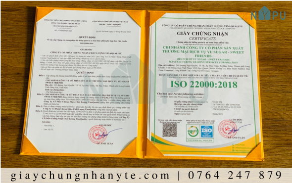 Tìm hiểu thông tin đăng ký giấy chứng nhận ISO 22000:2018