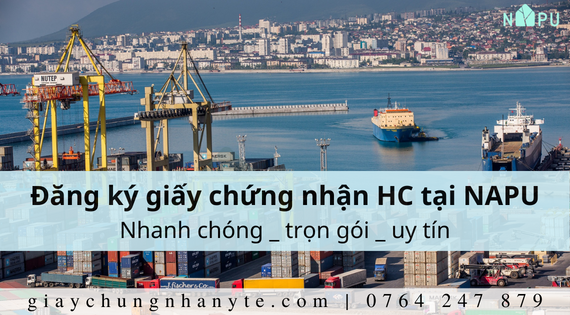 Giấy chứng nhận y tế HC Health Certificate theo thủ tục đơn giản