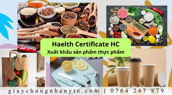 (Health Certificate) giấy chứng nhận y tế HC đăng ký như thế nào