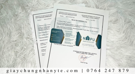 Đăng ký Health Certificate sản phẩm bột ca cao trên toàn quốc